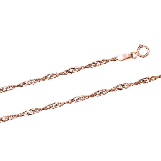 Armband, Rotgold 585°, Lange 18 cm