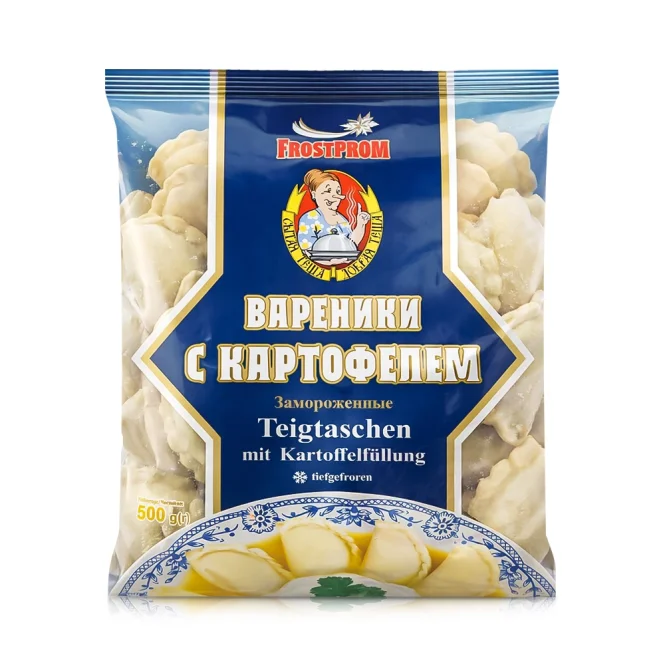 Wareniki, Teigtaschen, mit Kartoffelfüllung, Sytaja Tescha, 500 g