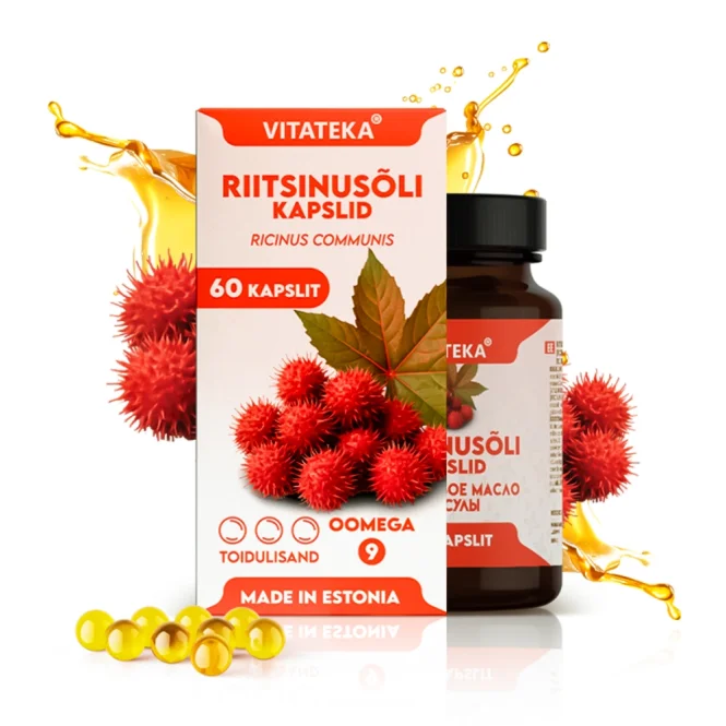 Rizinusöl, Vitateka, 60 Kapseln
