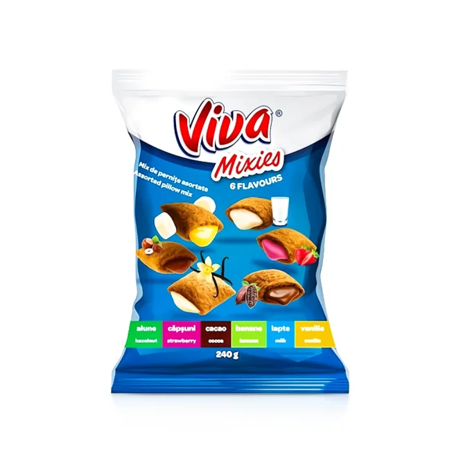 Gefüllte Getreidekissen mit Asortigeschmack, Viva, 240 g