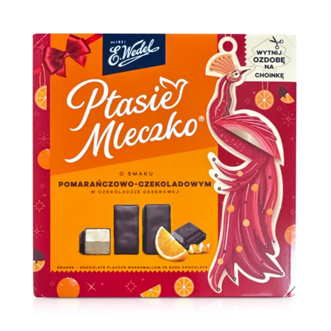 Schokokonfekt - Ptitschje Moloko, mit Orangen-Schokoladengeschmack, Wedel, 340 g