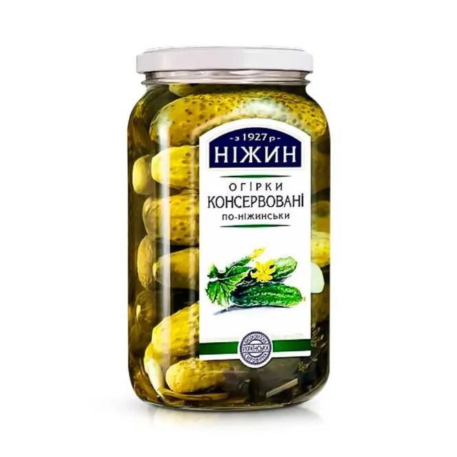 Огурцы - По-нежински, 7-9см, Нежин, 920 г