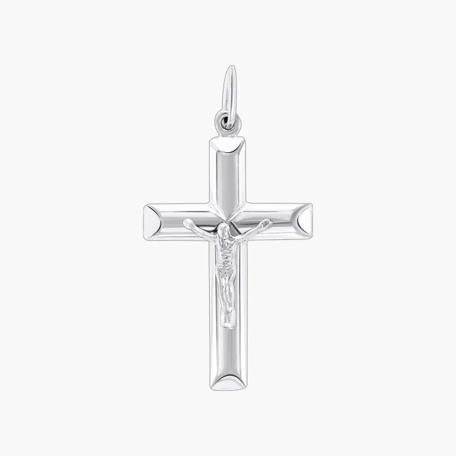 Kreuz Anhänger, Silber 925°, 52 mm