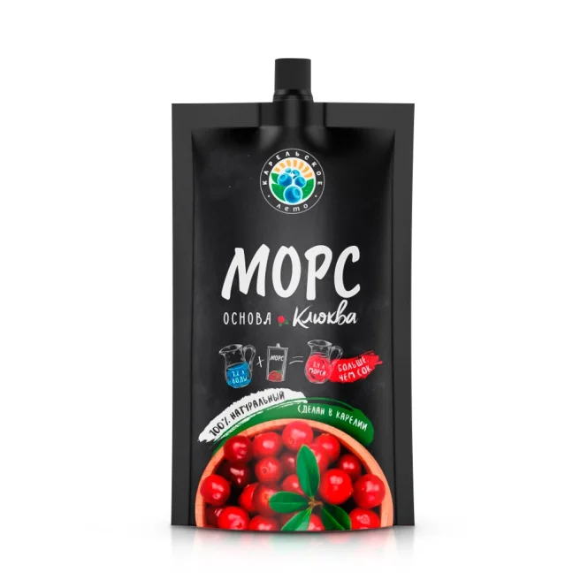 Basis für Fruchtgetränk Mors - Moosbeeren, 200 g