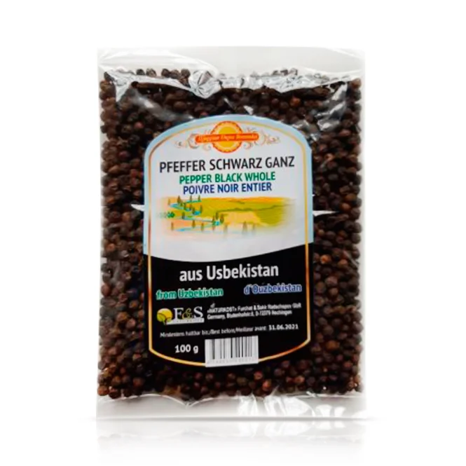 Перец чёрный горошек, 100 г из Узбекистана