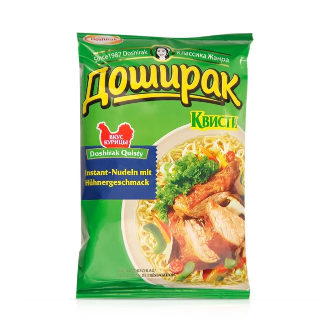 Instant Nudeln Doshirak Quisty mit Hühnergeschmack, 70 g
