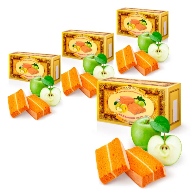 Белевская пастила, классическая, 4 х 100 г