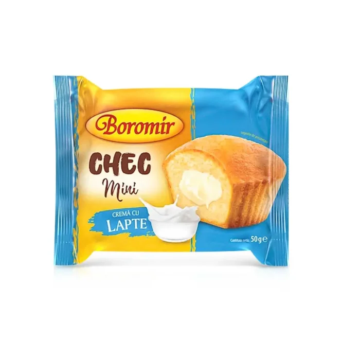 Кекс с молочным кремом, Boromir, 50 г
