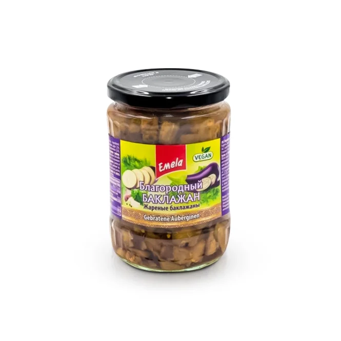 Баклажаны жареные, Емеля, 530 г