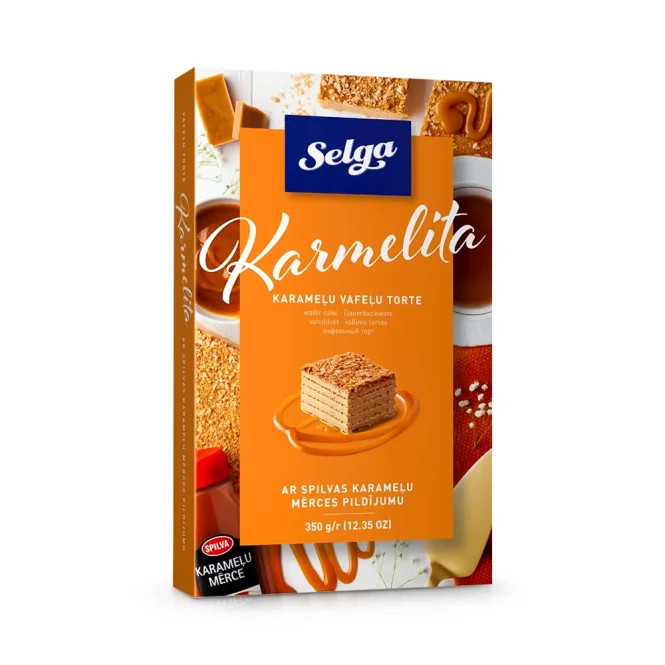 Торт вафельный - Кармелита, 350 г