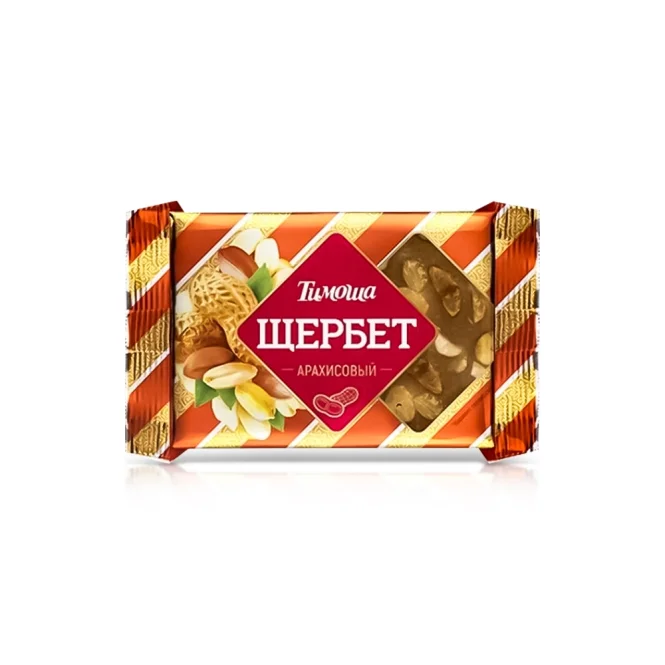 Weichkaramellltafel - Sorbet, mit Erdnüssen, Timoscha, 200 g