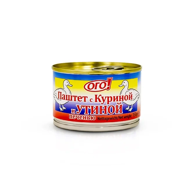 Brotaufstrich mit Hühner- und Entenleber, 150 g 