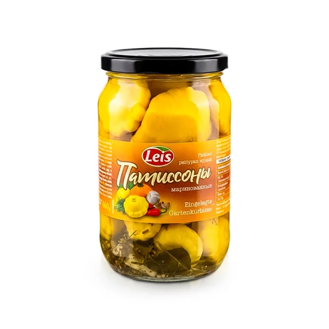 Gartenkuerbisse eingelegt, Leis, 720 g