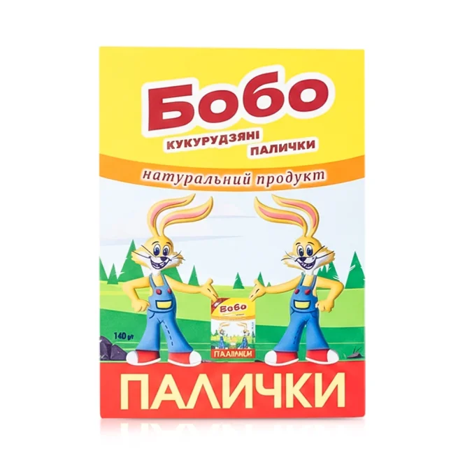 Кукурузные палочки - Бобо, сладкие, 140 г