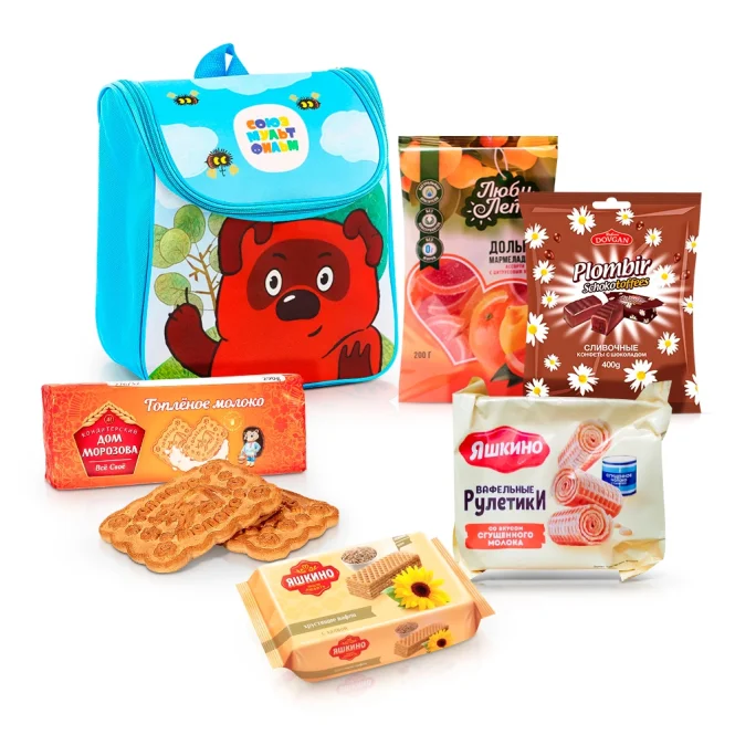 Rucksack mit Süßigkeiten Nostalgie 13 - Winni-Puch