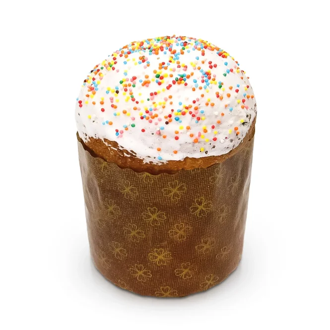 Кулич пасхальный с изюмом и цукатами, 500 г