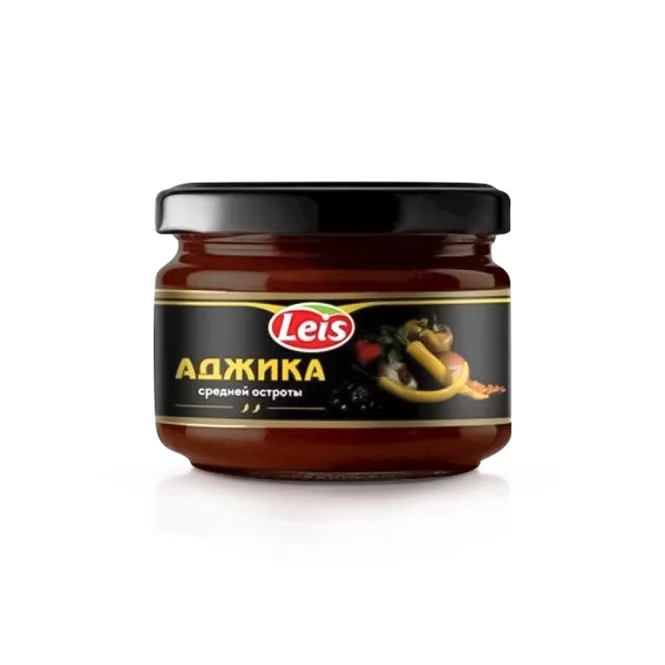Tomatensoße Adschika, mittelscharf, Leis, 300 g