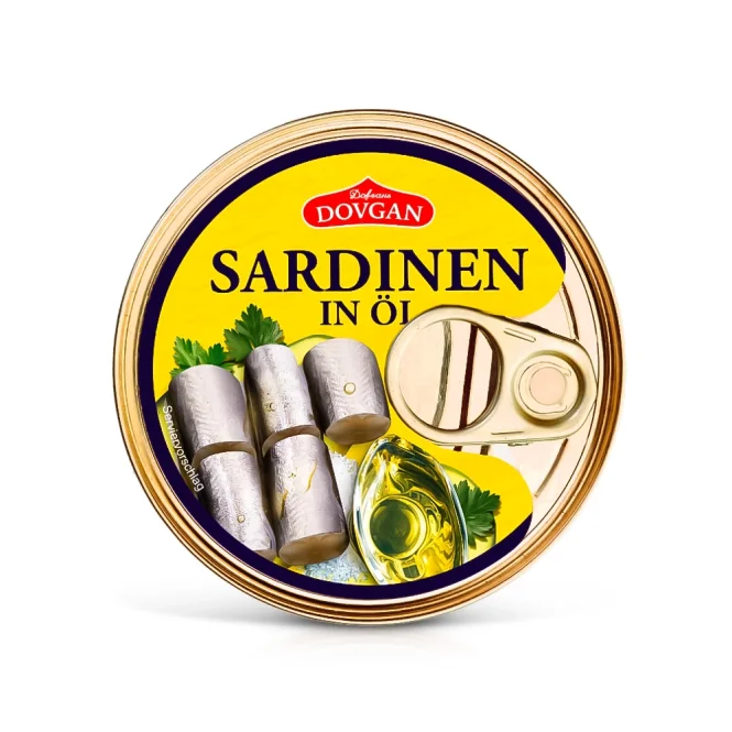 Sardinen in Öl, Dovgan, 240 g