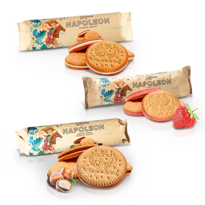Kekse-Set - Napoleon, 3 x 240 g