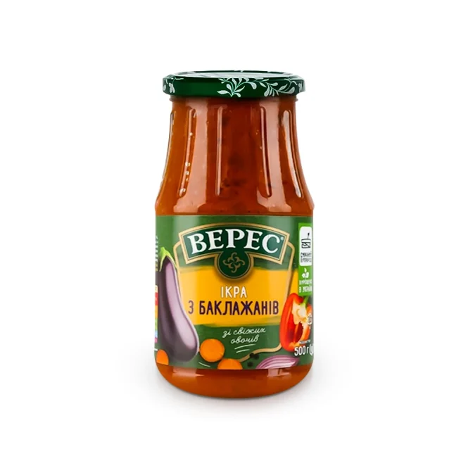 Баклажанная икра, Veres, 500 г