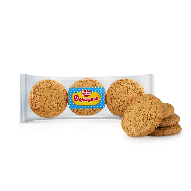 Печенье - Домашнее овсяное, Сладкая Слобода, 350 г