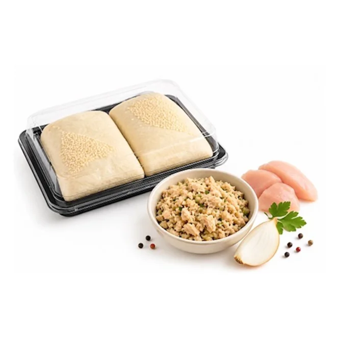 Piroshki, Teigtaschen - Samsa usbekisch, mit Hühnerfleischfüllung, 250 g
