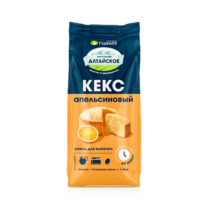 Backmischung Rührkuchen, mit Orangegeschmack, Gudwill, 300 g