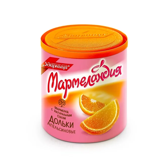 Geleebonbons mit Orangengeschmack, Udarniza, 250 g