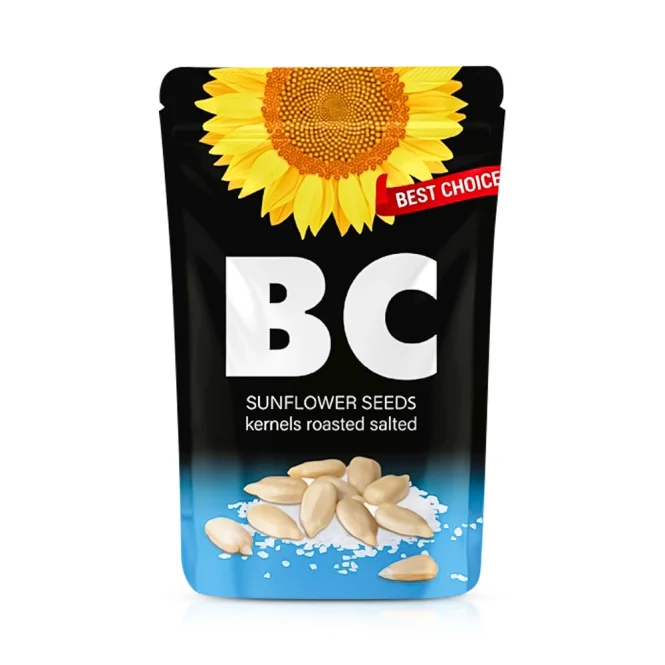 Ядра подсолнечника, жареные, соленые, BC, 300 г