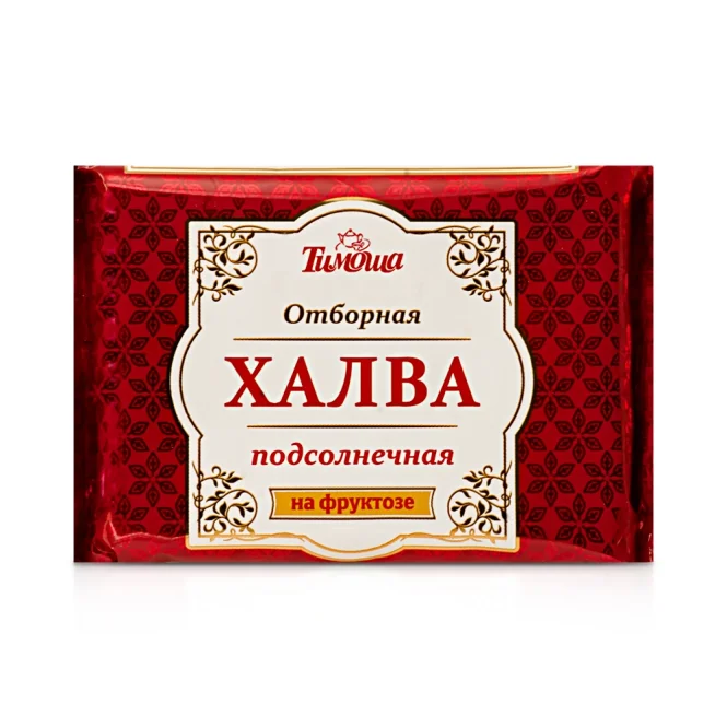Halva aus Sonnenblumenkernen, mit Fruktose, Timoscha, 180 g