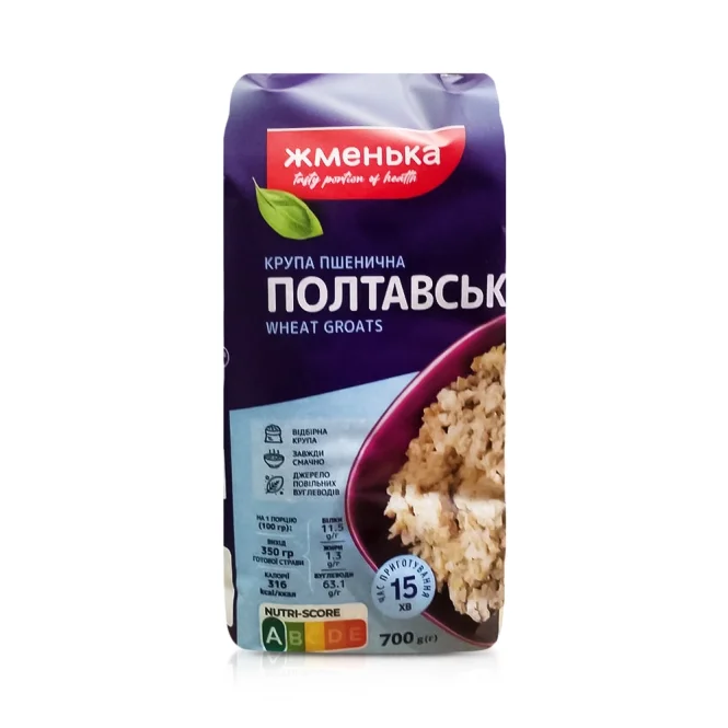 Крупа пшеничная, Жменька, 700 г