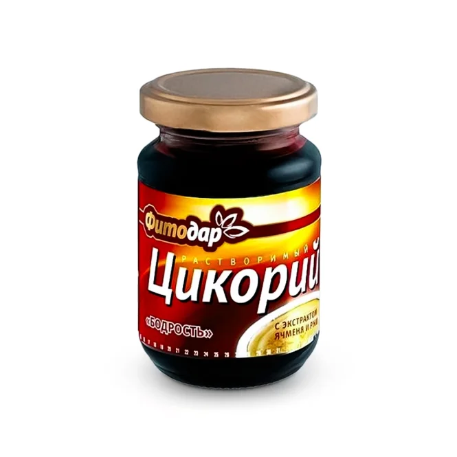 Zichorien flüßig, mit Rogen-Gerstenextrakt, Fitodar, 200 g