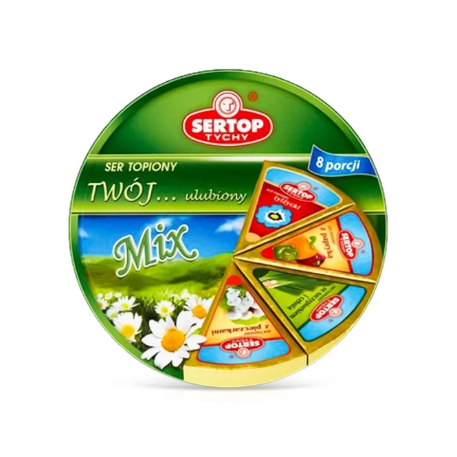 Schmelzkäse - Mix, Sertop, 140 g