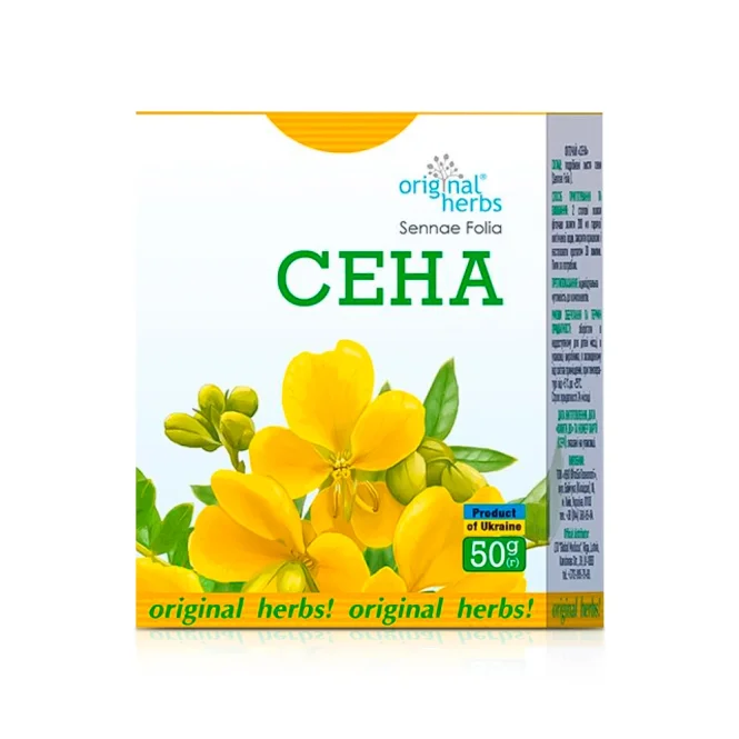 Kräutertee - Senna, Original Kräuter, 50 g