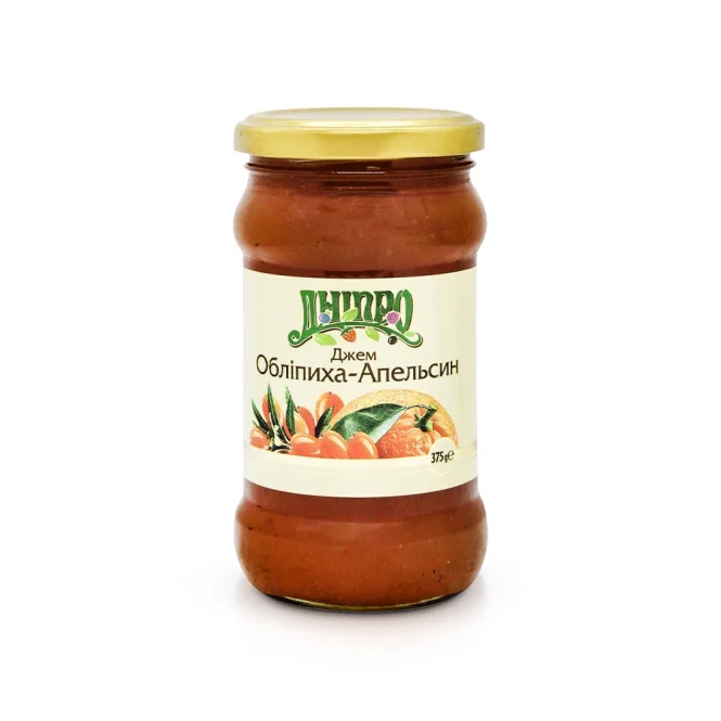 Джем - Облепиха-апельсин, Днипро, 375 г