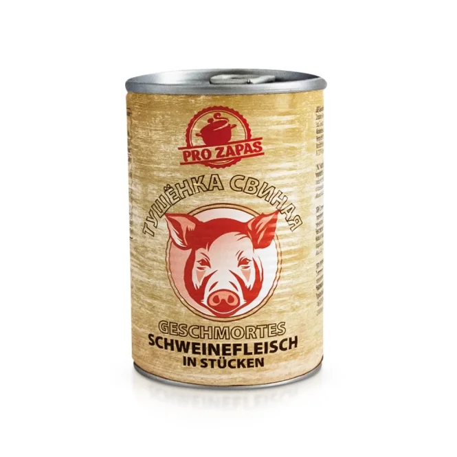 Eingelegtes Fleisch, Schwein, Pro Zapas, 400 g
