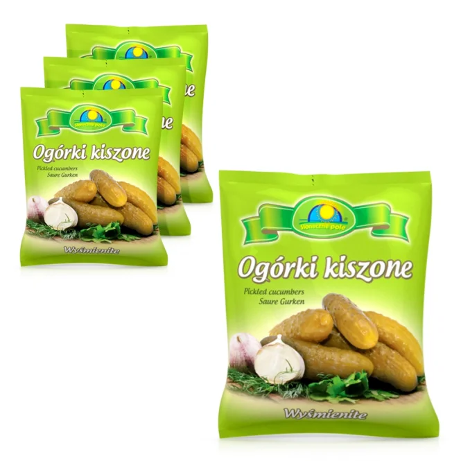 Огурцы бочковые, квашеные, 4 х 800 г