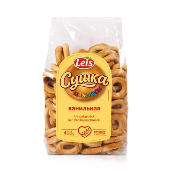 Сушки - Малышок, Leis, 400 г