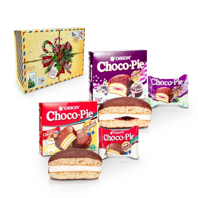 Geschenkset - Neujahr Choco Pie 1, 720 g