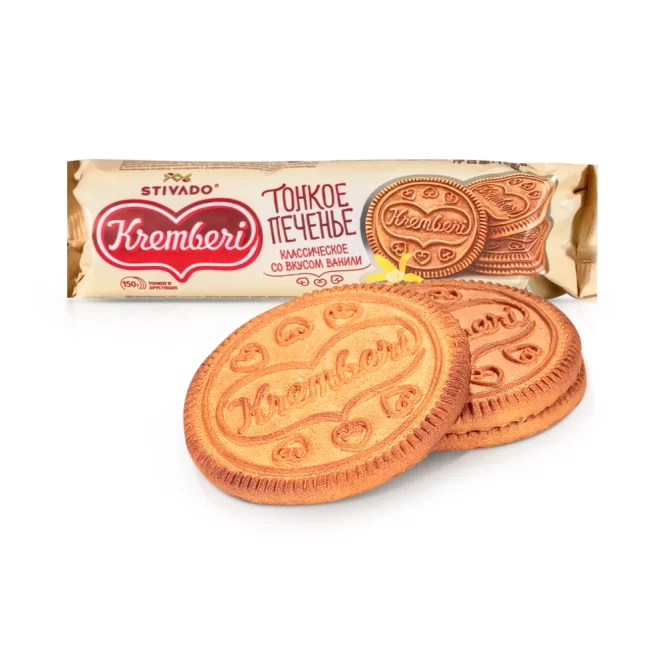 Kekse - Kremberi, mit Vanillegeschmack, Stivado, 150 g