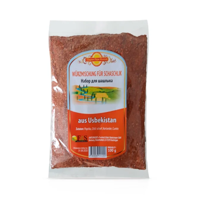 Würzmischung für Schaschlik aus Usbekistan, ohne Salz und Konservierungsstoffe, 100 g