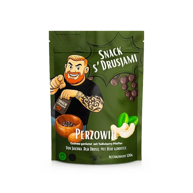 Кешью, обжаренные с перцем, s Drusjami, 130 г