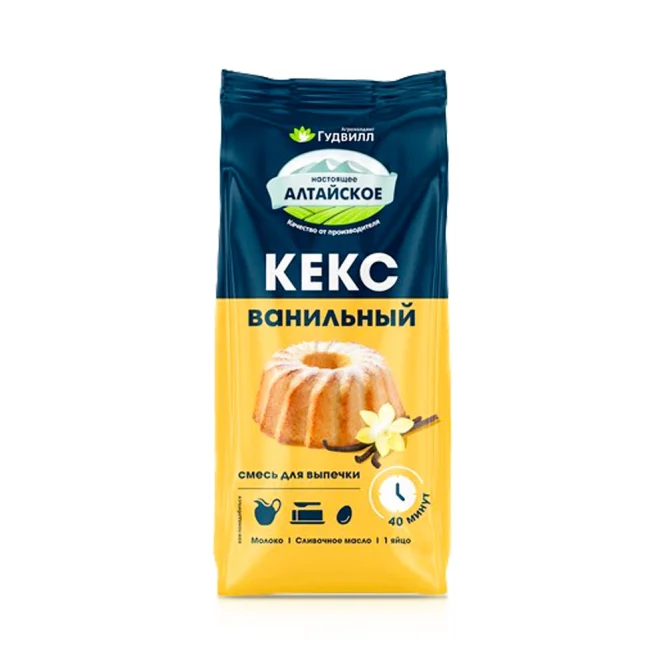 Backmischung Rührkuchen, mit Vanillegeschmack, Gudwill, 300 g