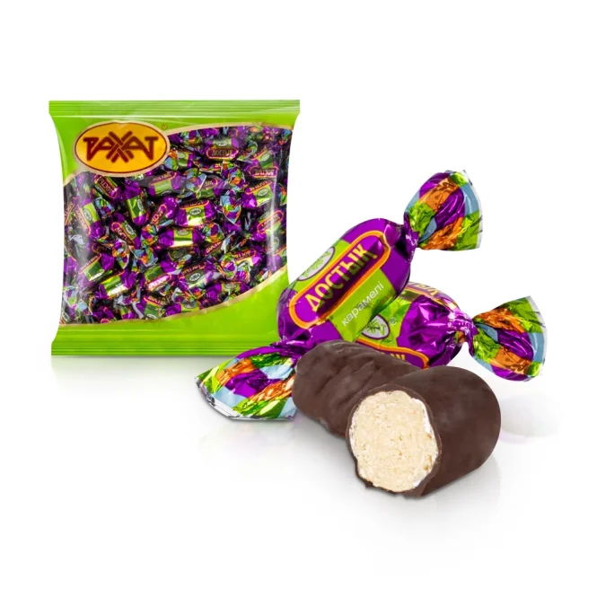 Карамель - Достык, глазированная, Рахат