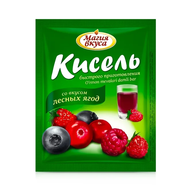 Dessertpulver mit Waldbeergeschmack, Magija Wkusa, 90 g