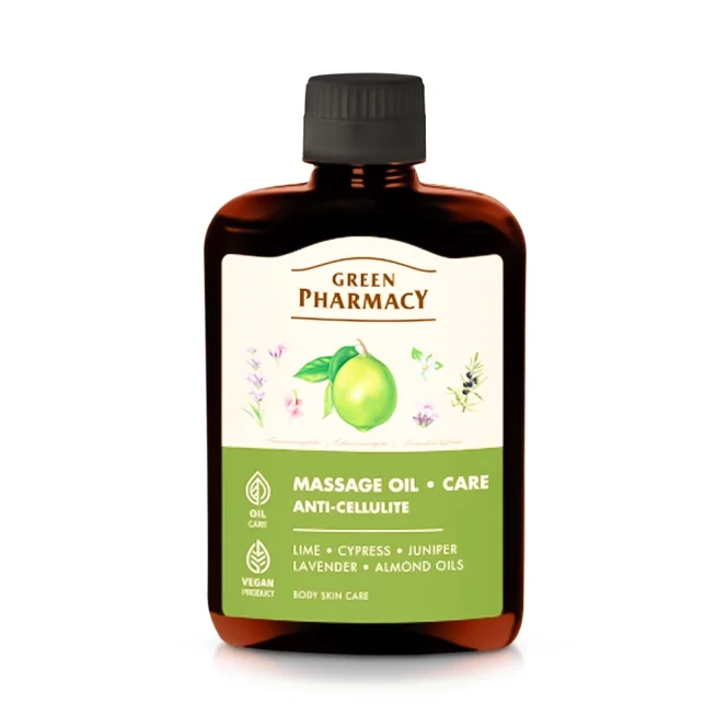 Массажное масло - Антицеллюлитное, Зелёная аптека, 200 мл