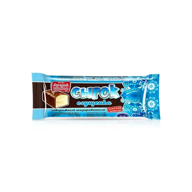 Quarkriegel in Glasur, mit Kondensmilcharoma, Lutchiy Vibor, 38 g