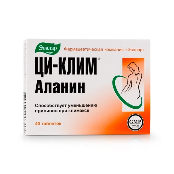 Ци-клим + аланин, Эвалар, 40 таблеток 