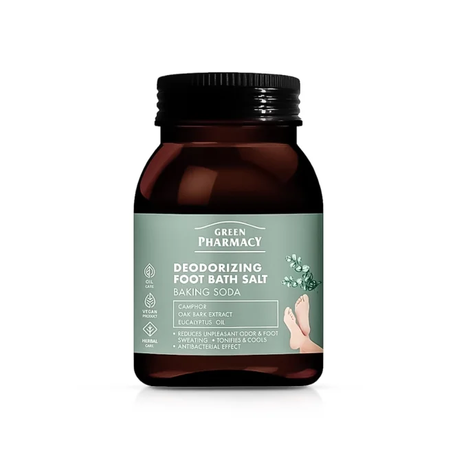 Fußbadsalz - desodorierend, Green Pharmacy, 400 g