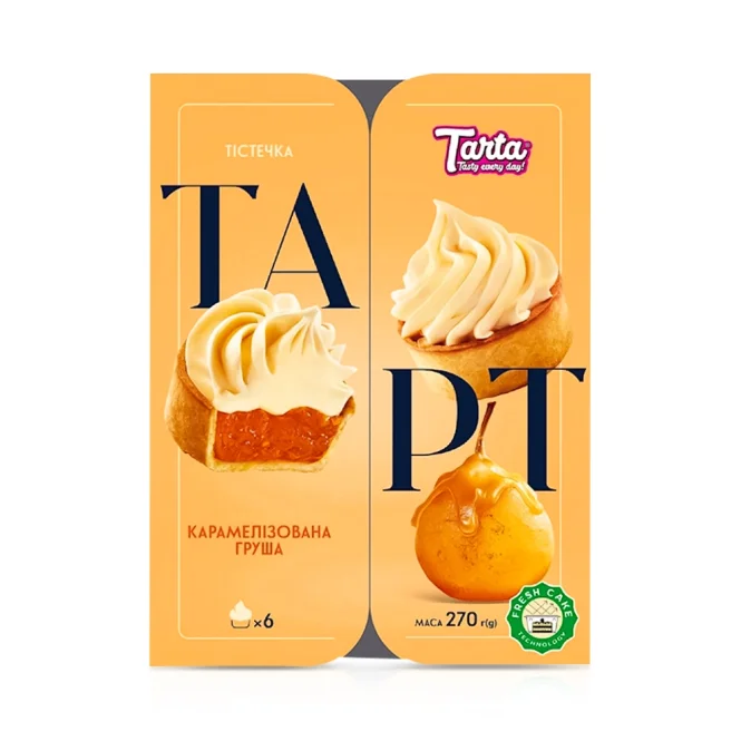 Tart - Karamellisierte Birne, Tarta, 270 g